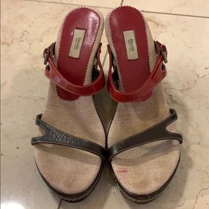 Cute Prada platform sandals